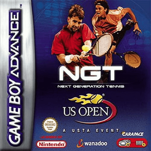 NGT Next Generation Tennis box art for GameBoy Advance